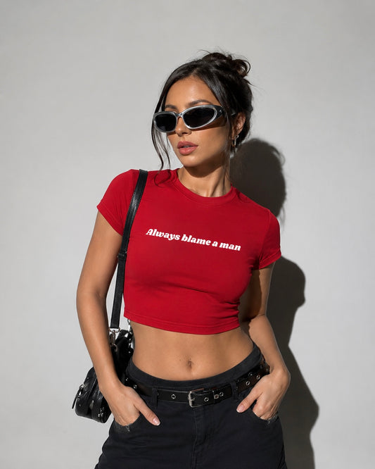 Blame a Man top by Redstag
