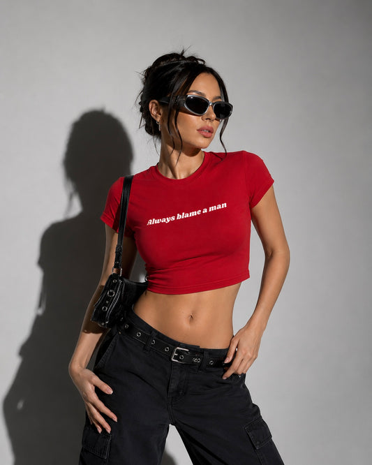 Blame a Man top by Redstag