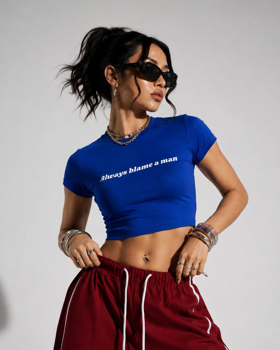 Blame a Man top by Redstag